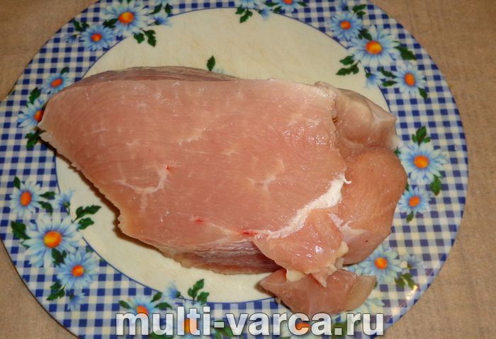 Індичка у фользі в мультиварці