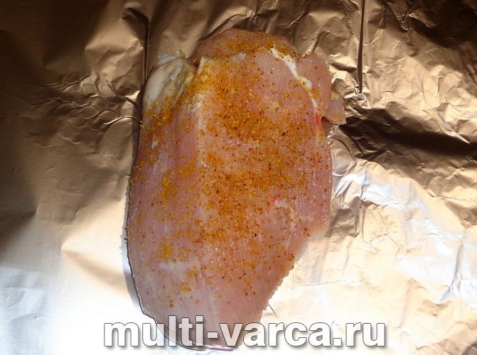Індичка у фользі в мультиварці