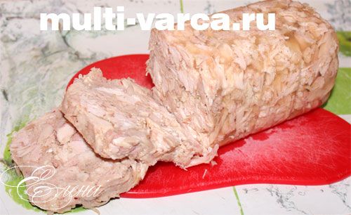 Курячий сальтисон у мультиварці