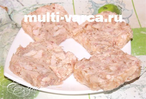 Курячий сальтисон у мультиварці