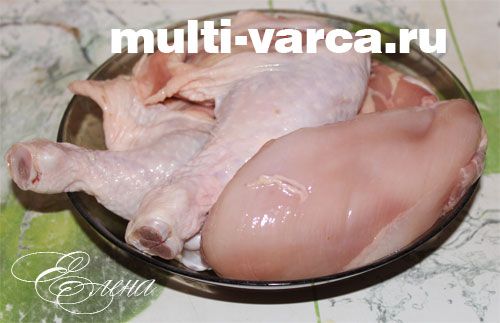 Курячий сальтисон у мультиварці