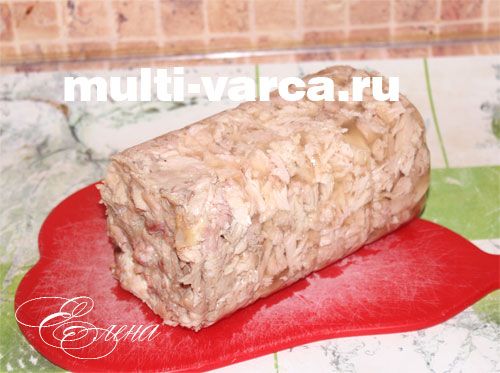 Курячий сальтисон у мультиварці