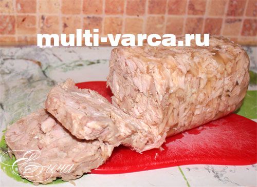 Курячий сальтисон у мультиварці