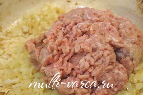 Лінива лазанья в мультиварці з макаронів Бешбармак із фаршем