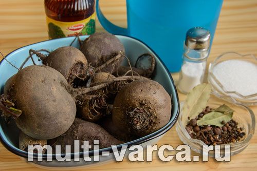 Маринований буряк на зиму