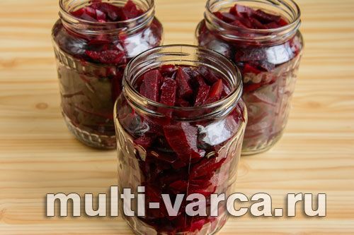 Маринований буряк на зиму