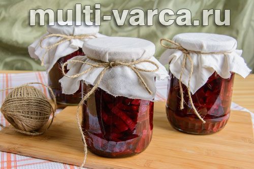Маринований буряк на зиму
