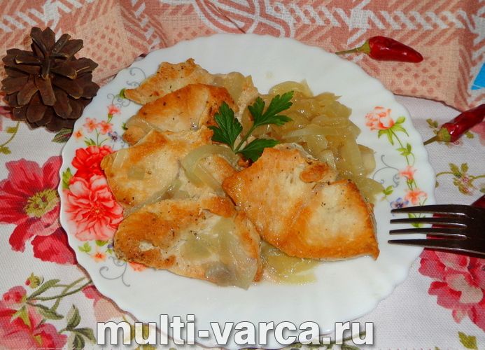 Медальйони з індички в мультиварці