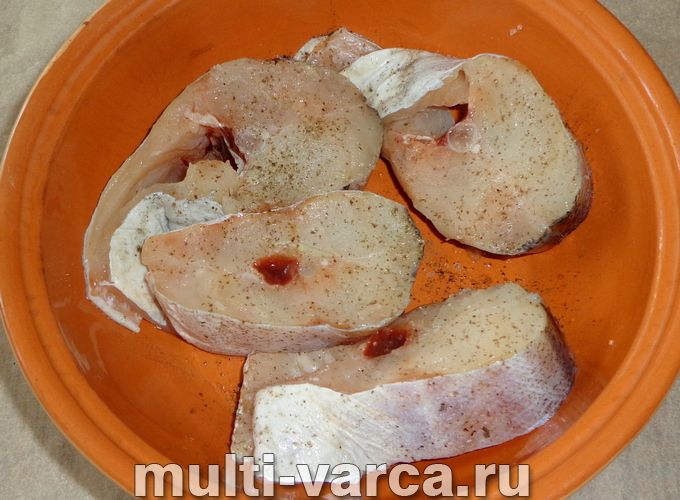 Минтай на пару в мультиварці