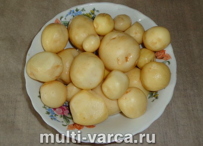 Молода картопля в мультиварці