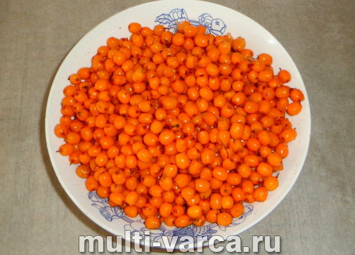 Обліпиха в мультиварці