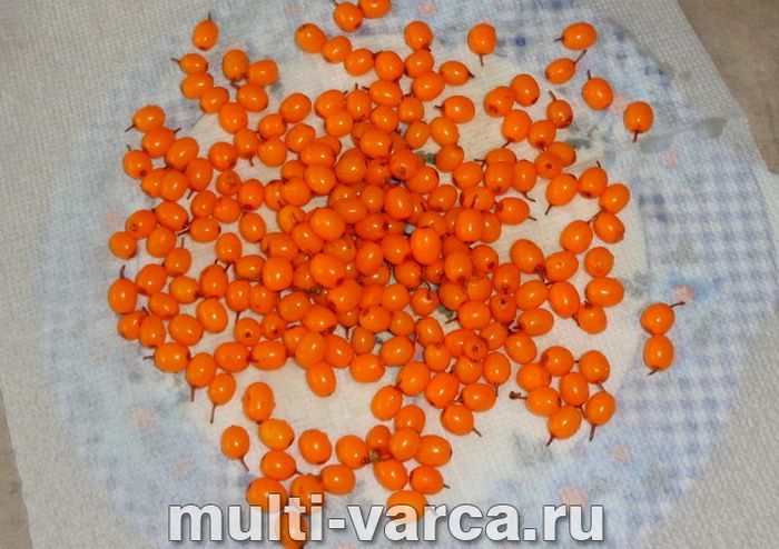 Обліпиха з медом на зиму без варіння