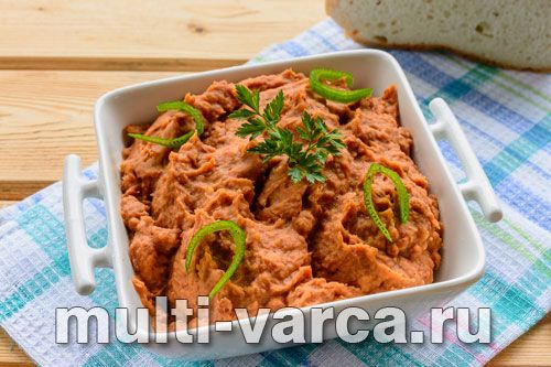 Паштет із квасолі