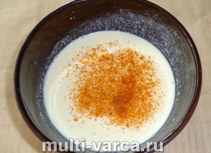 Печінка кролика в мультиварці
