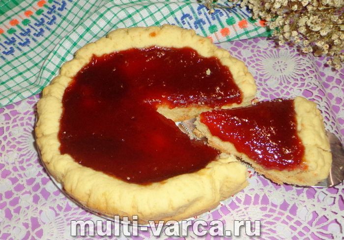 Пиріг із повидлом у мультиварці