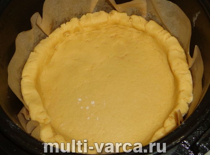Пиріг із повидлом у мультиварці