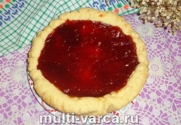 Пиріг із повидлом у мультиварці