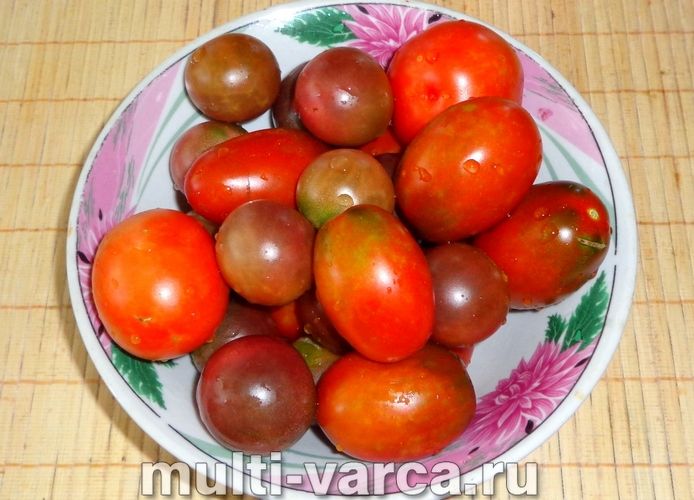 Помідори з часником на зиму
