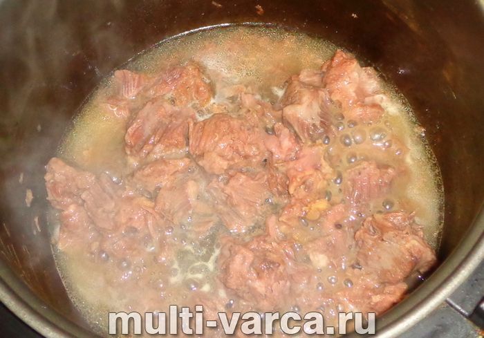 Розсольник із тушонкою в мультиварці