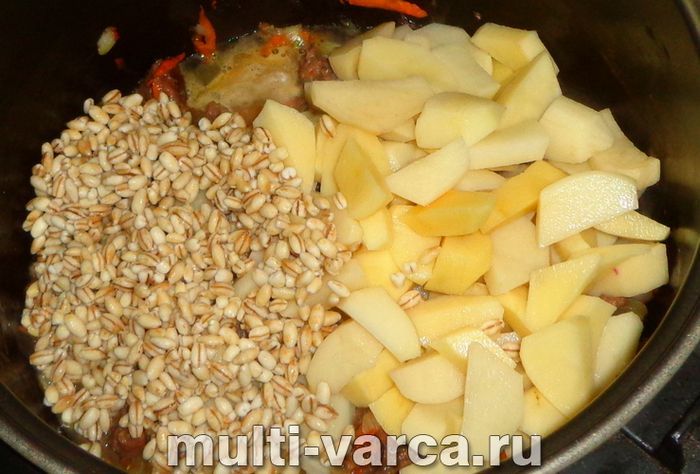 Розсольник із тушонкою в мультиварці