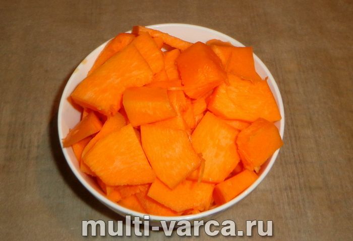 Суп-пюре з гарбуза в мультиварці