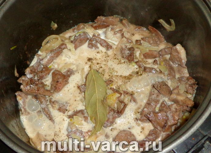 Свиняче серце в мультиварці