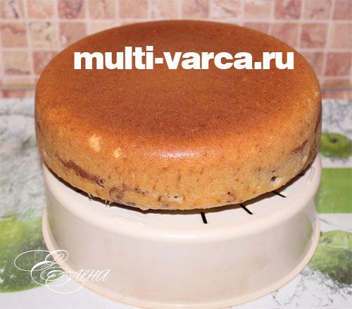 Торт «Зебра» в мультиварці
