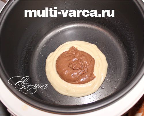 Торт «Зебра» в мультиварці