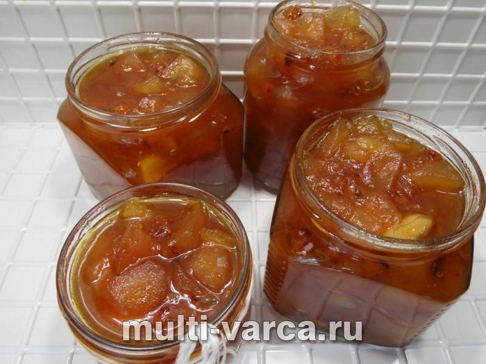 Варення з яблук і обліпихи