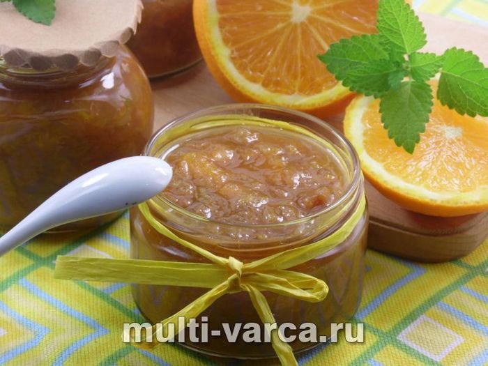 Варення з ревеню та апельсинів
