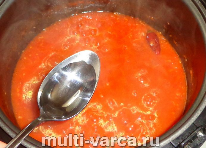 Аджика в мультиварці на зиму