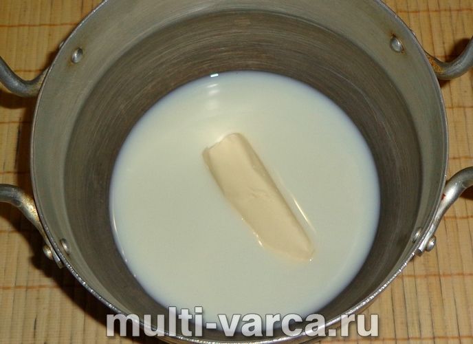 Бісквіт на молоці в мультиварці