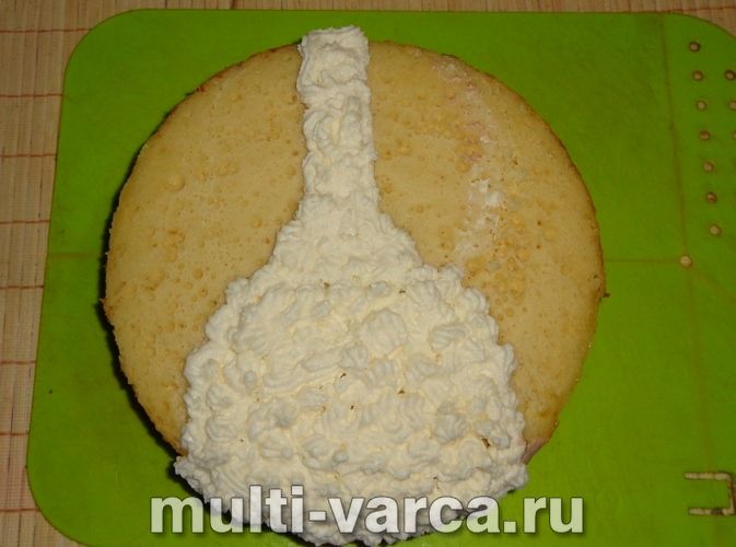 Бісквітний торт &laquo;Собачка&raquo; на Новий рік
