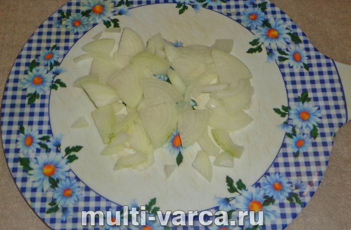 Булгур із замороженими овочами в мультиварці