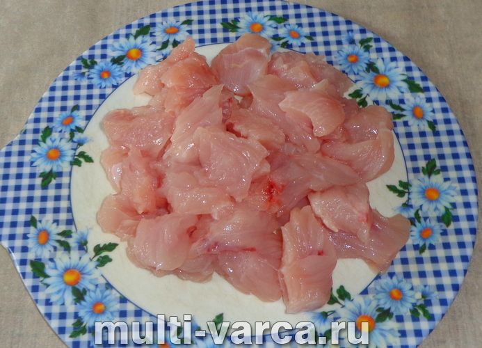 Булгур з індичкою в мультиварці