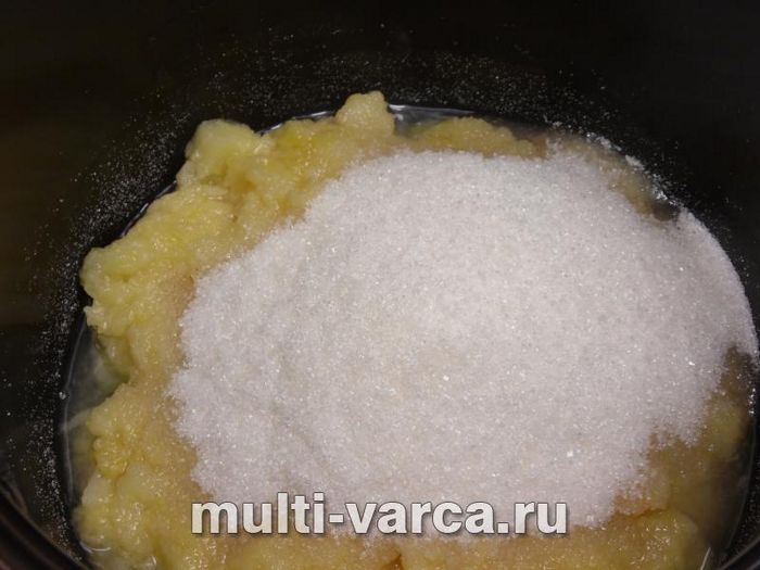 Джем із груш та айви з родзинками