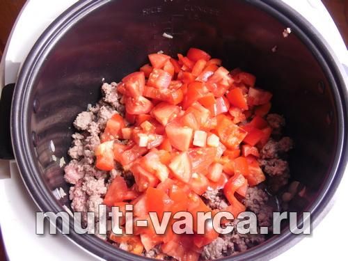 Фарш з овочами по-мексиканськи