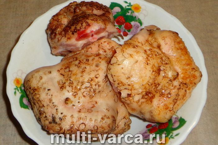 Гузки індички в мультиварці
