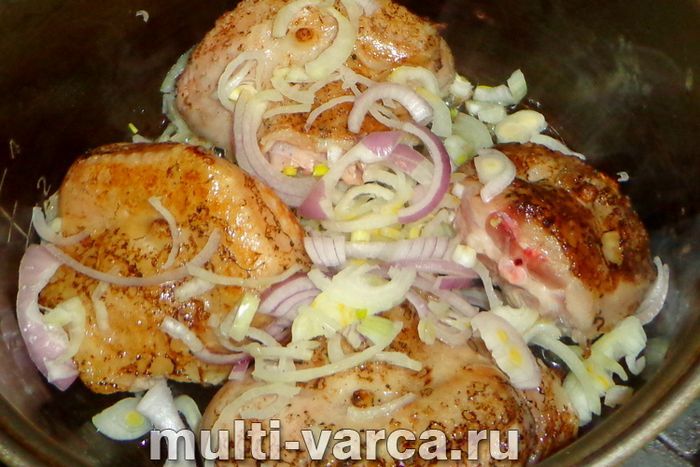 Гузки індички в мультиварці