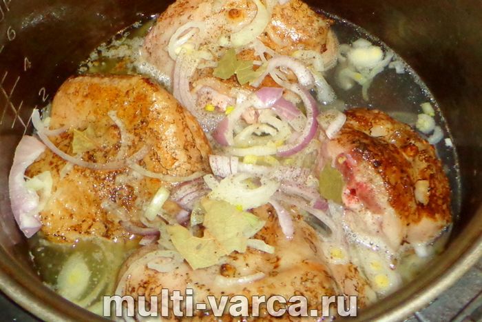 Гузки індички в мультиварці