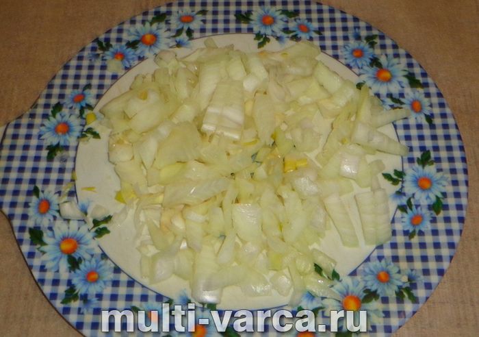 Індичка з рисом та овочами в мультиварці