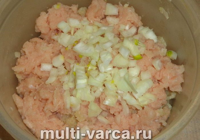 Їжачки з індички в мультиварці