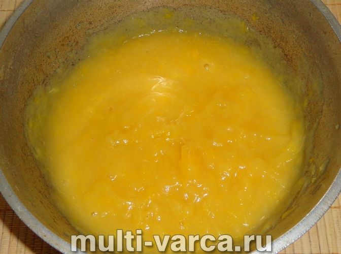 Яблучне повидло з апельсинами на зиму