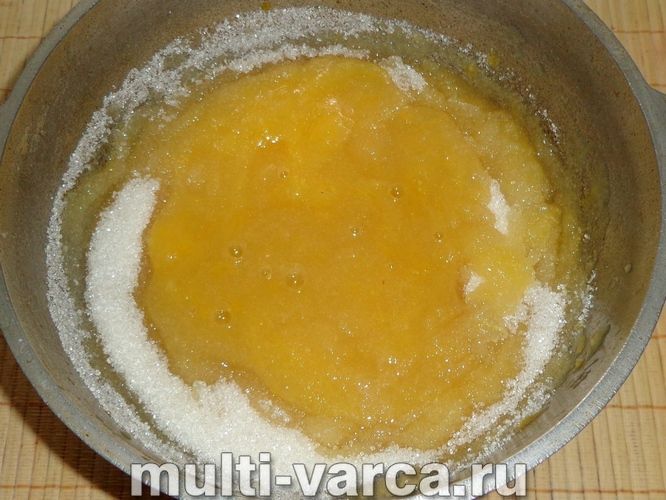 Яблучне повидло з апельсинами на зиму