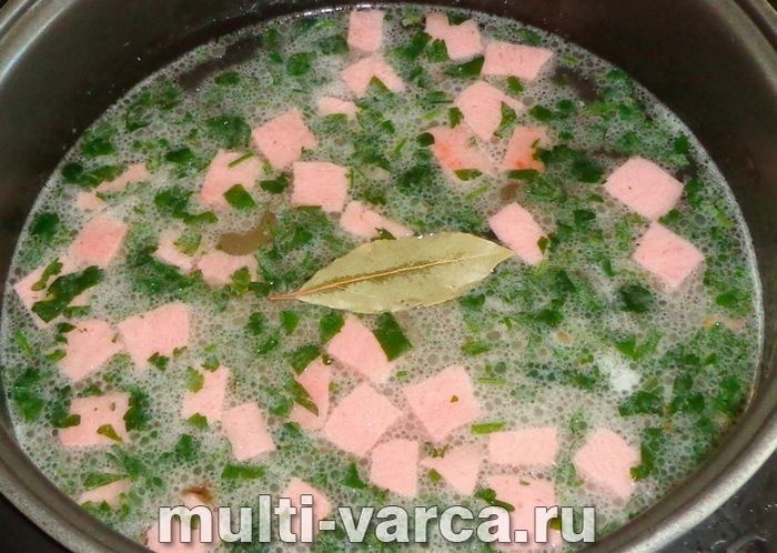 Юшка в мультиварці