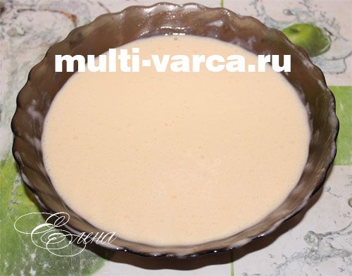 Картопляна запіканка з фаршем у мультиварці