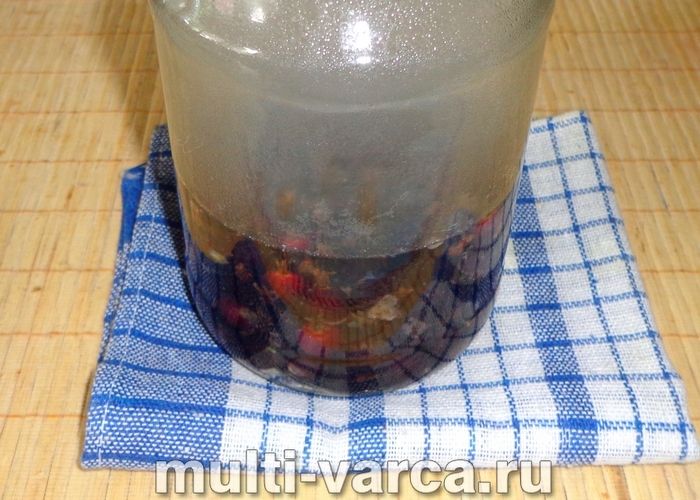 Компот із йошти на зиму