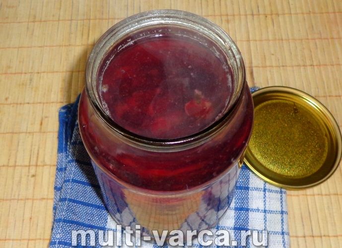 Компот із йошти на зиму