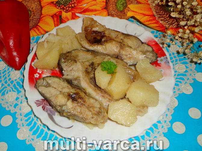 Короп із картоплею в мультиварці