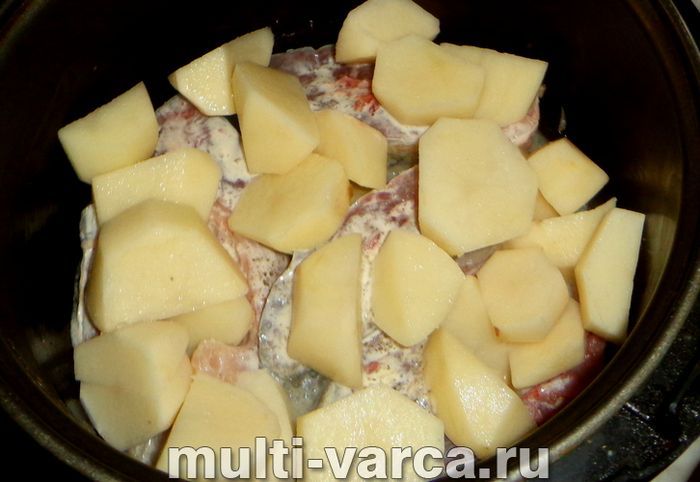 Короп із картоплею в мультиварці